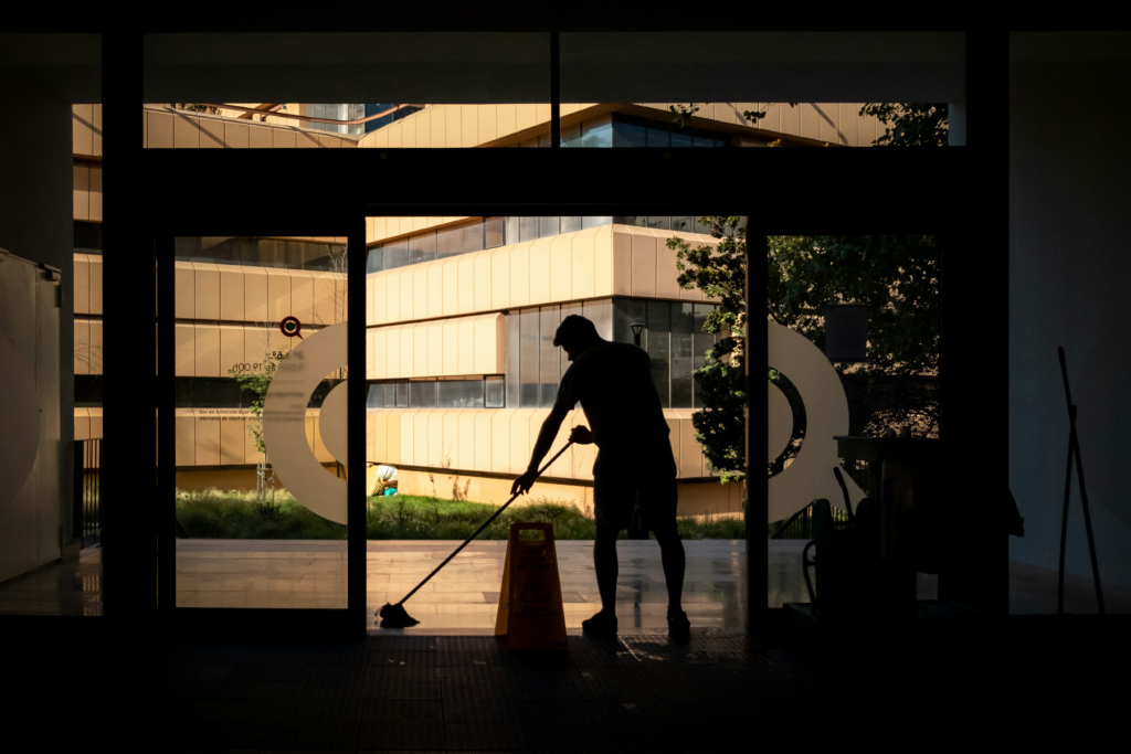 commercial facility cleaning offices janitor